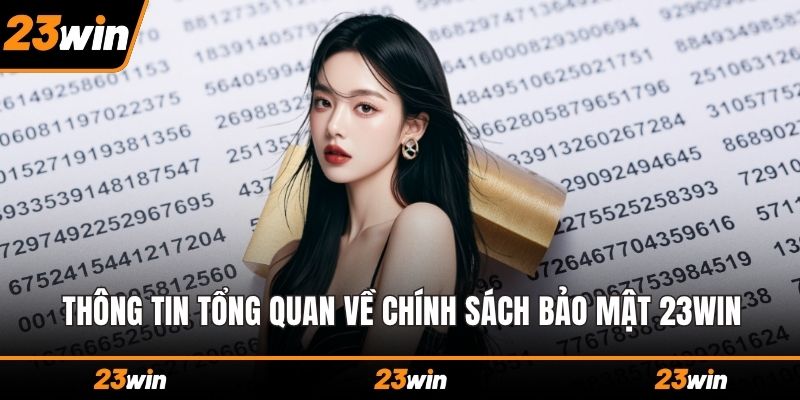 Thông tin tổng quan về chính sách bảo mật 23WIN